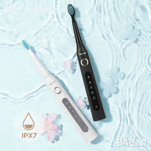 Комплект електрическа зукови четка за зъби Fairywill D7 , снимка 8 - Други - 48725042