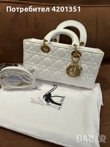 Дамска чанта тип Lady Dior, снимка 2 - Чанти - 53249465