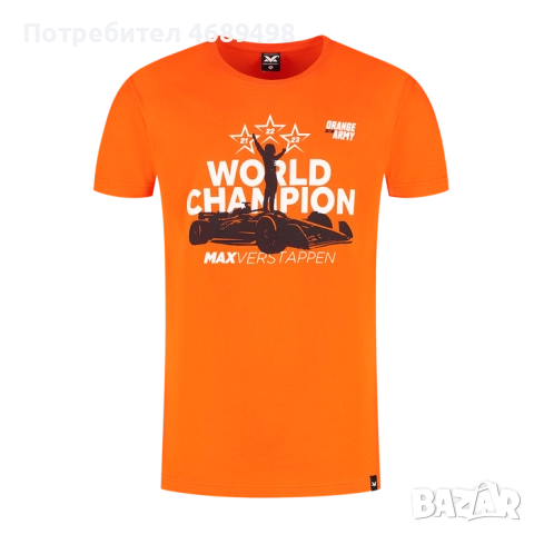 Тениска Max Verstappen – Orange Army 2024