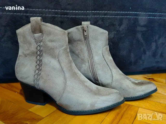 Боти велур номер 38