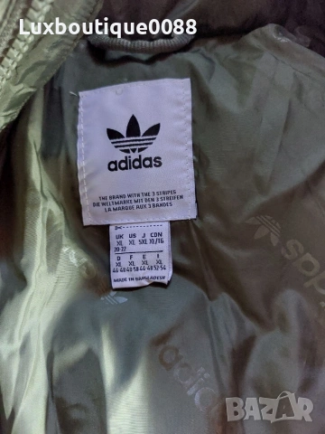 Дамско пухено яке Adidas Essentials XL, снимка 5 - Якета - 53009951