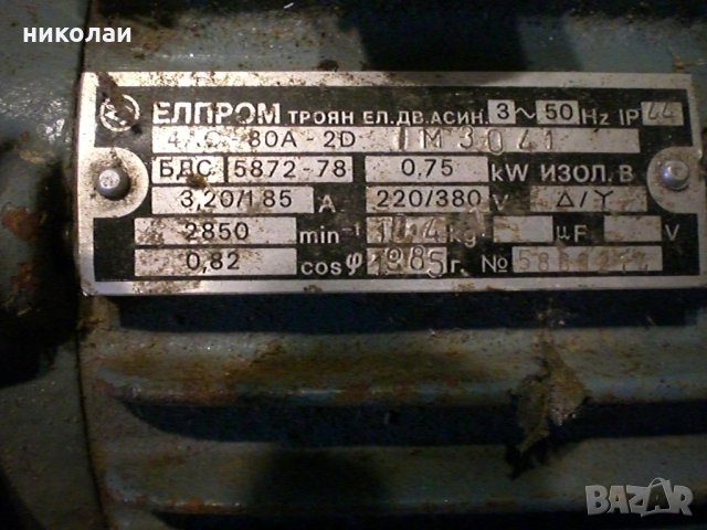 шмиргел 750вата 2890об орота бг, снимка 2 - Други машини и части - 27677138