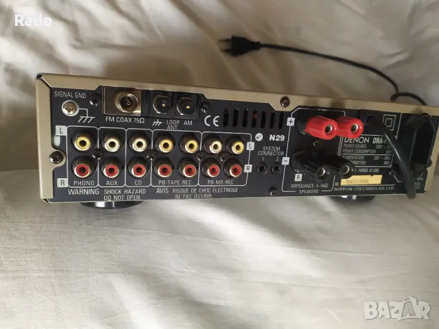Продавам радио-ресивър DENON DRA- F100", снимка 4 - Ресийвъри, усилватели, смесителни пултове - 48894460