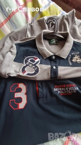 Блузи POLO Beverly club, мъжки 2 броя. , снимка 2 - Блузи - 52687933