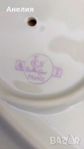 Френски макове- съд за сервиране, чинии, снимка 11 - Чинии - 52462365