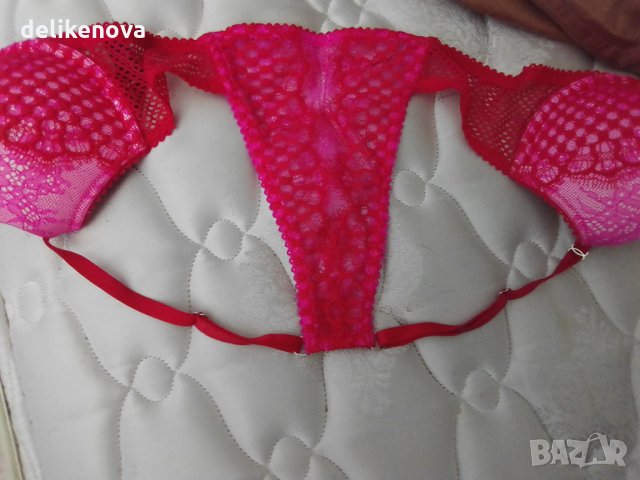 С подарък. Victoria's Secret 2 в 1 Original. Size 34 B-C, снимка 3 - Бельо - 33399354