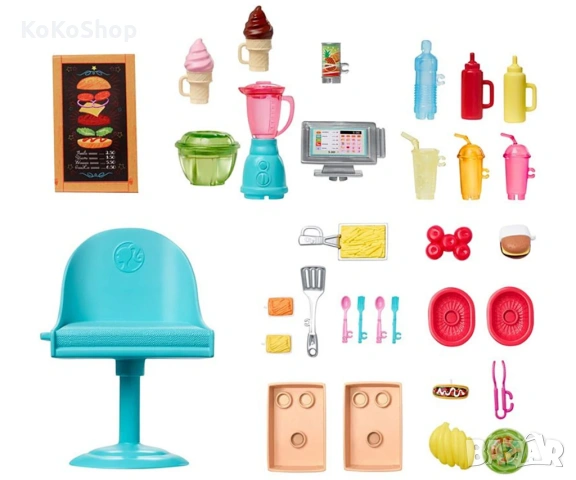 Барби камион за храна/Барби кулинарен камион, снимка 4 - Кукли - 53054699