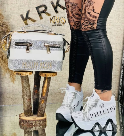 дамски маратонки philipp plein , снимка 9 - Маратонки - 50761686