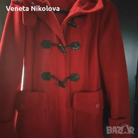 Дамско палто с качулка , снимка 3 - Палта, манта - 50111036