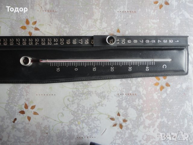 Немски термометър с календар маркировки , снимка 3 - Колекции - 42988250