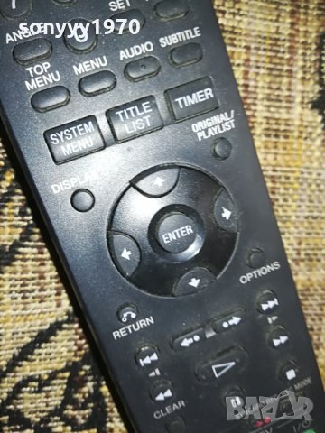 SOLD OUT-SONY HDD/RDR RECORDER-remote control, снимка 8 - Дистанционни - 28839276