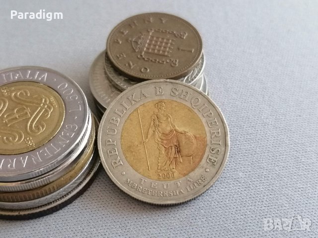 Монета - Албания - 100 леке | 200г., снимка 2 - Нумизматика и бонистика - 39144264