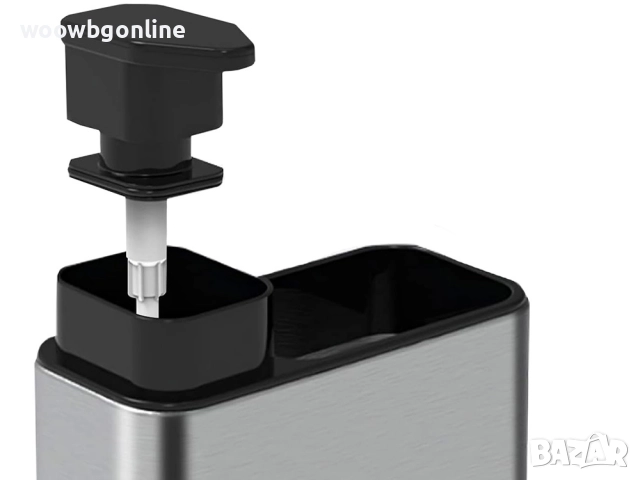 Дозатор за кухненска мивка – органайзер за течен сапун и контейнер за гъба, снимка 4 - Аксесоари за кухня - 51822967