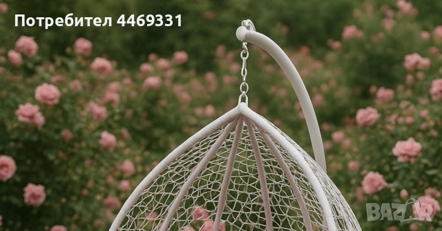 Градинска висяща люлка тип гнездо,яйце–Промоция!, снимка 2 - Градински мебели, декорация  - 52376601