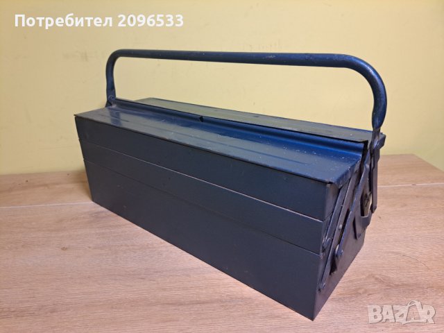 Метална кутия за инструменти - Немска, снимка 2 - Други инструменти - 43300424