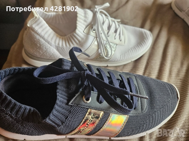 спортни Tommy hilfiger , снимка 4 - Дамски ежедневни обувки - 51854914