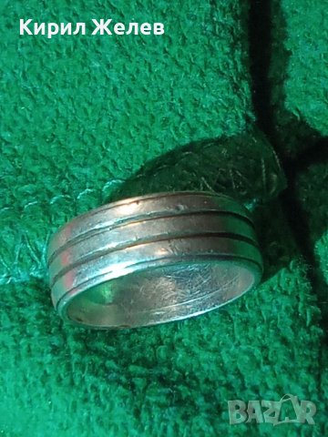 Стар СРЕБЪРЕН СТИЛНО ОРНАМЕНТИРАН ПРЪСТЕН ВИСОКА ПРОБА СРЕБРО Тип ХАЛКА 40117, снимка 14 - Антикварни и старинни предмети - 43226964