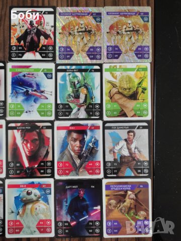 Карти Star Wars и Kung Fu Panda , снимка 5 - Игри и пъзели - 36686786