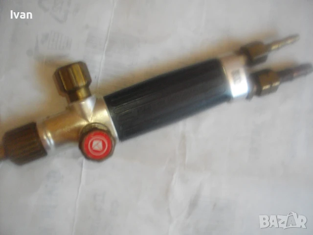 MESSER GRIESHEIM STARLET 1201 ПРОФЕСИОНАЛНА 39 см ОКСИЖЕННА ГОРЕЛКА ОРИГИНАЛНА ЗА ГАЗО-КИСЛОРОДНО, снимка 8 - Други инструменти - 51108707