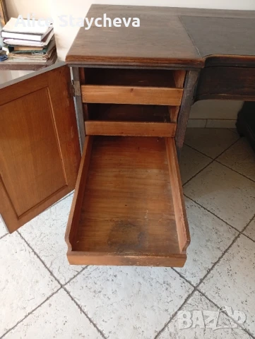 Старинни библиотека и писалище , снимка 7 - Антикварни и старинни предмети - 51182836