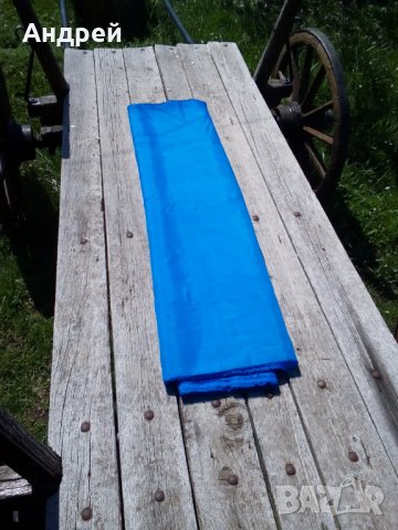 Стар син плат, снимка 3 - Други ценни предмети - 28704002