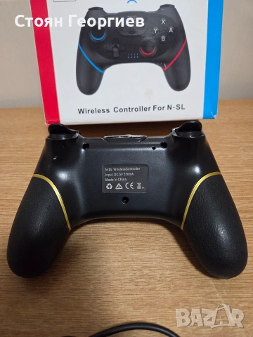 Чисто нов безжичен джойстик за Nintendo , снимка 2 - Джойстици и геймпадове - 53584687
