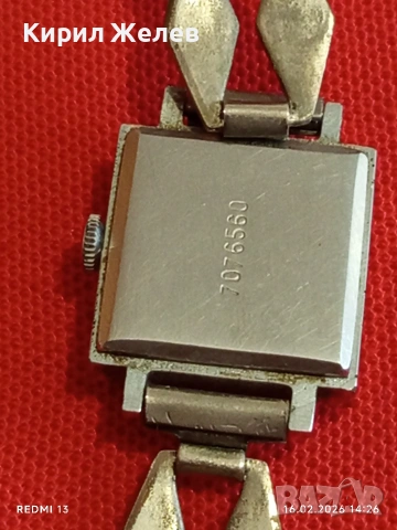 Стар механичен часовник ЗАРЯ СССР рядък за КОЛЕКЦИЯ 51043, снимка 6 - Антикварни и старинни предмети - 53495211