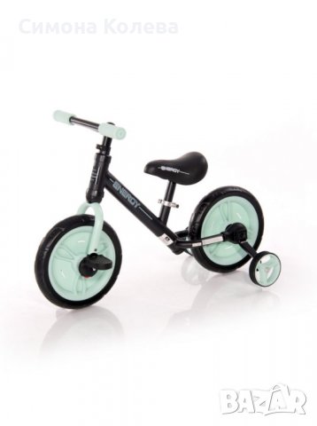 ⭐Баланс колело и колело с педали и помощни колела - 2 в 1  (2 цвята), снимка 2 - Детски велосипеди, триколки и коли - 37373060