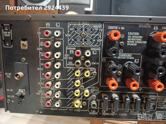 Technics SA-TX50 – Легендарен THX Ресивър, снимка 7 - Ресийвъри, усилватели, смесителни пултове - 52833734