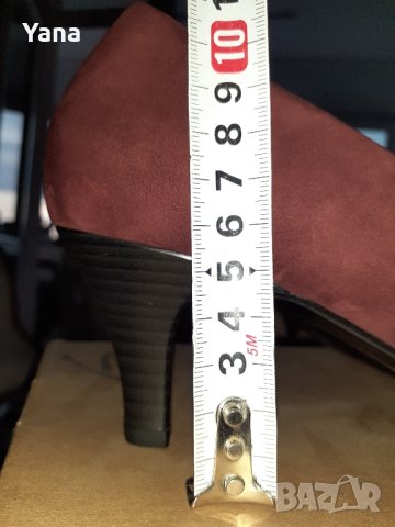 Обувки от естествен велур Gabor, размер 41, снимка 5 - Дамски обувки на ток - 43972888