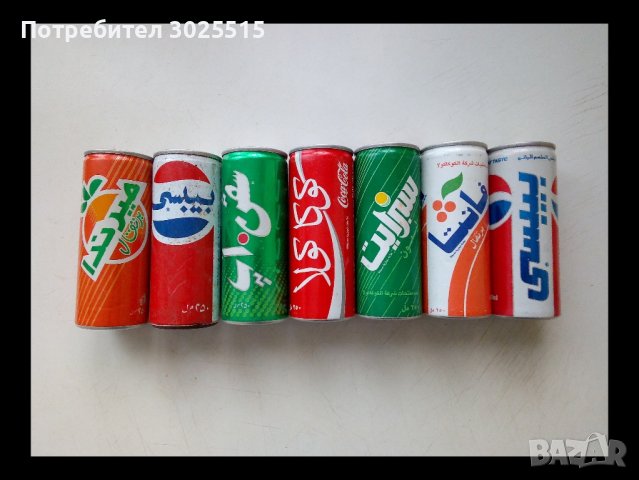 Колекция кутийки Coca Cola, Fanta, Spite, PEPSI, MIRINDA 