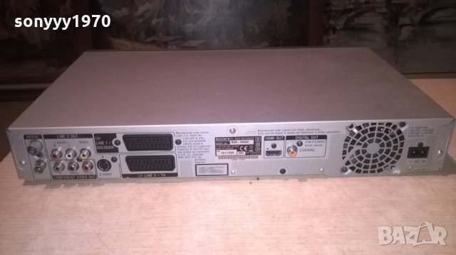 sony rdr-hx680 dvd recorder-hdd/hdmi/usb/dv in/-внос ШВЕЦИЯ, снимка 18 - Плейъри, домашно кино, прожектори - 27319503