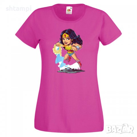 Дамска тениска DC Wonder Star Wars Игра,Изненада,Подарък,Геймър, 