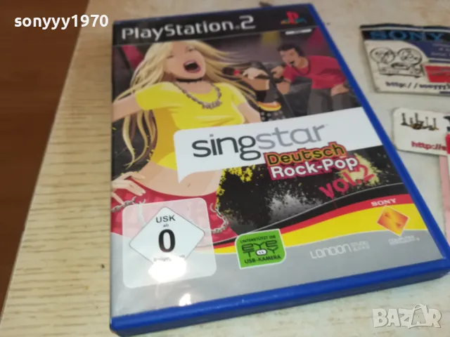 SINGSTAR ROCK-POP SONY PS2 GAME 12211220, снимка 11 - Игри за PlayStation - 48832923
