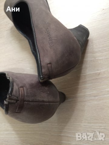 Удобни сиви обувки Tamaris ., снимка 5 - Дамски обувки на ток - 34710714