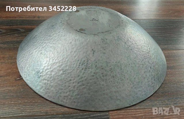 купа голяма алуминиева отлична 41см , снимка 5 - Антикварни и старинни предмети - 51702741