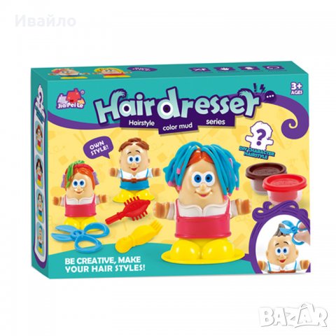 Детски моделин "Фризура" - Код 4372, снимка 2 - Пластелини, моделини и пясъци - 35156200