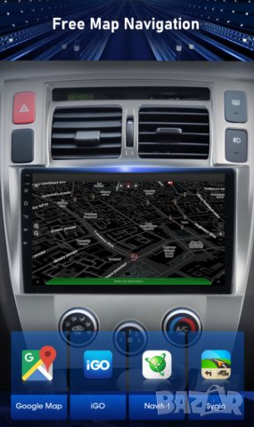 Мултимедия, Двоен дин, за Hyundai Tucson, Навигация, автомобил, плеър, Android, Хюндай Туксон, снимка 7 - Аксесоари и консумативи - 37969974