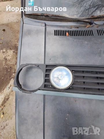 Маска със халогени за 4 фара от VW Golf Mk2, снимка 5 - Части - 52806268