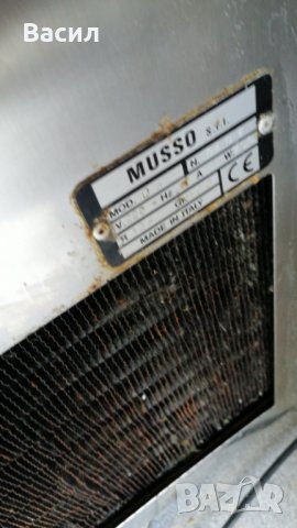 Сладолед машина за твърд сладолед MUSSO, снимка 2 - Друго търговско оборудване - 32548067