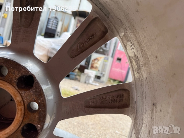 Джанти LORINSER RS8 19 Спорт Пакет ORIGINAL, снимка 11 - Гуми и джанти - 52100560
