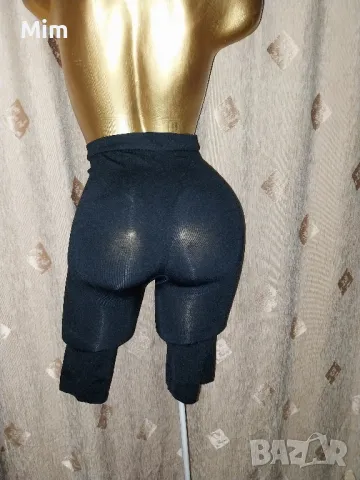 S Черен безшевен къс ,спортен клин , снимка 2 - Клинове - 48762468