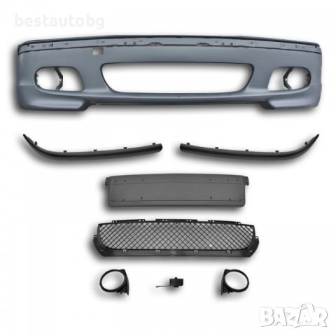 Предна M TECHNIK II броня за BMW E46 Sedan/Combi Facelift (2001-2005), снимка 3 - Аксесоари и консумативи - 39603029