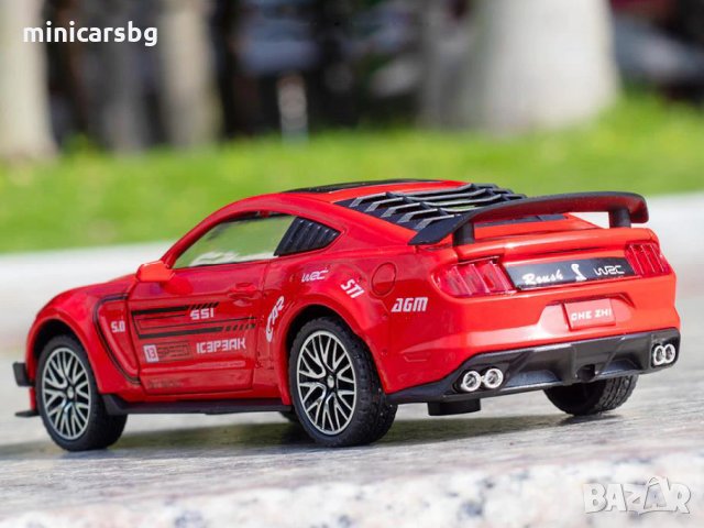 Метални колички: Ford Mustang Shelby GT500 (Форд Мустанг Шелби), снимка 6 - Колекции - 35539482