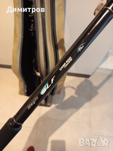 Продавам комплект три броя и калъф телекарп fl magic с макари fl xt 14000, снимка 4 - Въдици - 53604196