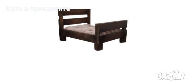 Дървено легло за коте и куче Легло от дърво за кучета и котки, снимка 7 - Други стоки за животни - 39525006