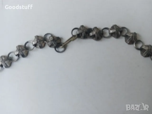 Стар накит,нагрьдник,гердан,носия, етно, колие,

, снимка 3 - Антикварни и старинни предмети - 47666790