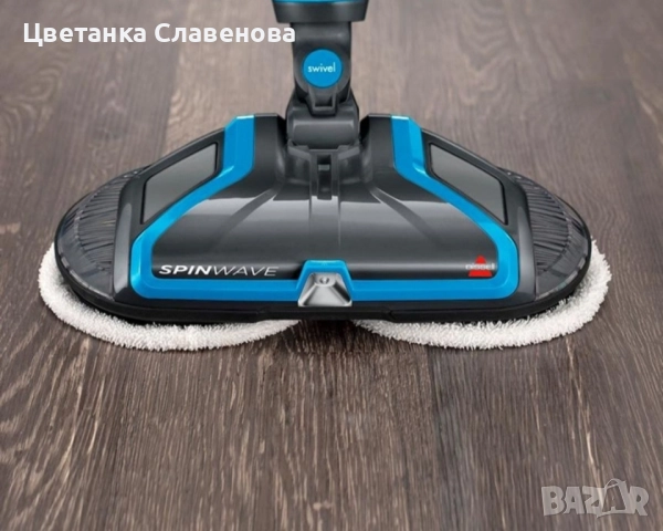 Електрически моп Bissell SpinWave 20522, снимка 7 - Мопове, кофи, четки и метли - 52478436