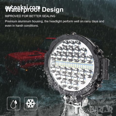 Мощен диоден Фар/Халоген МПС/Офроуд/Трактор 210W -110168, снимка 6 - Аксесоари и консумативи - 43694365