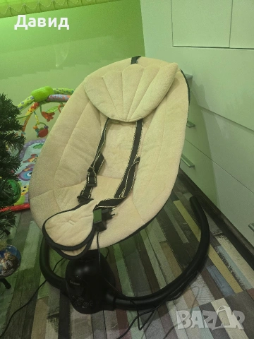 Електрическа бебешка люлка, снимка 2 - Детски люлки - 53201904